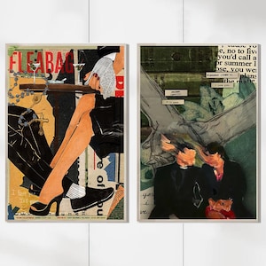 Fleabag Classic Film Poster - Leinwand Kunstdrucke - Film Wohnkultur - Geburtstagsgeschenke - Wandbilder