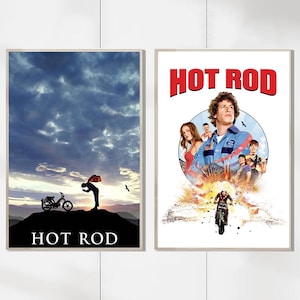 Hot Rod (2007) Film Poster - Leinwand Kunstdruck - Film Wohnkultur - Geburtstagsgeschenke
