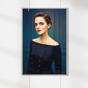 Emma Watson Poster-Künstlerische Ästhetik-Personalisierte Poster-Wanddekoration