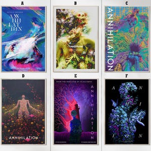 Annihilation(2018) Movie Posters - Art Prints - Movie Home Decor - Birthday Gifts