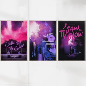 Affiches de film I Saw the TV Glow - Reproductions d'art - Décoration d'intérieur : films - Cadeaux d'anniversaire