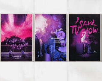 I Saw the TV Glow Movie Posters - Art Prints - Movie Home Decor - Birthday Gifts