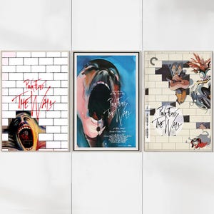 Pink Floyd. Le mur (1982) : affiches de film, impressions d'art, décoration d'intérieur de film, cadeaux d'anniversaire
