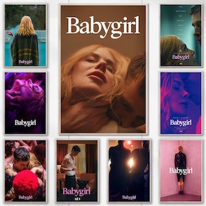 Babygirl (2024) Film Poster - Leinwand Druck - Home Decor - Vintage Wand Kunst