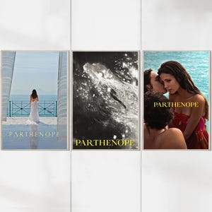 Parthenope (2024) Filmposter - Filmposter - Leinwanddrucke - Weihnachtsgeschenke - Wohnkultur