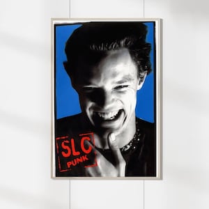 SLC Punk (1998) Filmklassiker Poster - Sammlerstücke - Premium Leinwand - Wanddeko