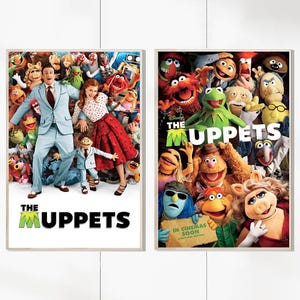 The Muppets (2011) Film Poster - Leinwand Art Prints - Film Wohnkultur - Geburtstagsgeschenke
