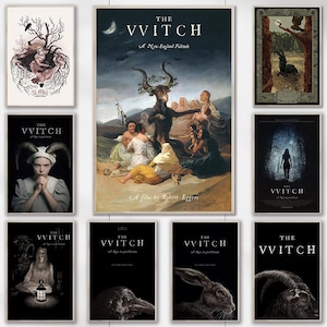 The Witch (2016) Film Poster - Leinwand Kunstdrucke - Film Wohnkultur - Weihnachtsgeschenke