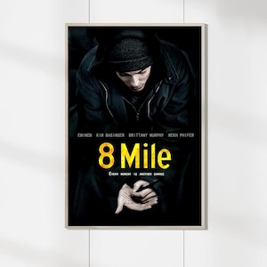8 Mile（2002）Filmposter - Leinwanddrucke - Movie Fans Collection - Raumdekor