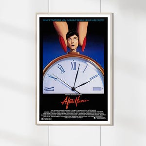 After Hour (1985) Vintage Film Poster - Leinwand Druck - Home Decor - Vintage Wand Kunst