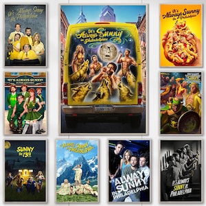 It&#39;s Always Sunny in Philadelphia Movie Posters - Canvas Art Prints - Movie Home Decor - Birthday Gifts