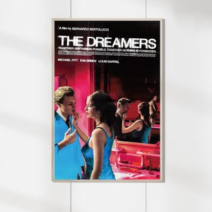 The Dreamers (2003) Filmposter - Leinwand Drucke - Movie Fans Collection - Raumdekor