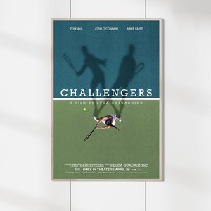 Challengers Film Poster - Leinwand Drucke - Film Fans Sammlung - Zimmer Dekor