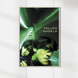 Fallen Angels Classic Filmposter - Sammlerstücke - Premium Leinwand - Wanddekoration - Weihnachtsgeschenk