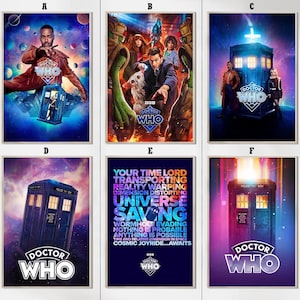 Doctor Who Film Poster - Leinwand Drucke - Movie Fans Sammlung - Zimmer Dekor