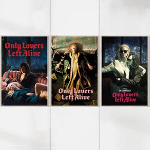 Nur Liebhaber links Alive (2013) Film Poster - Leinwand Drucke - Film Fans Sammlung - Zimmer Dekor