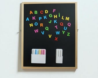 Magnetic Whiteboard Pen Organizer | Fridge Stationery Holder | Magnetic Storage Box for Office & School