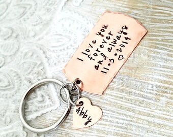 personalized keychain etsy