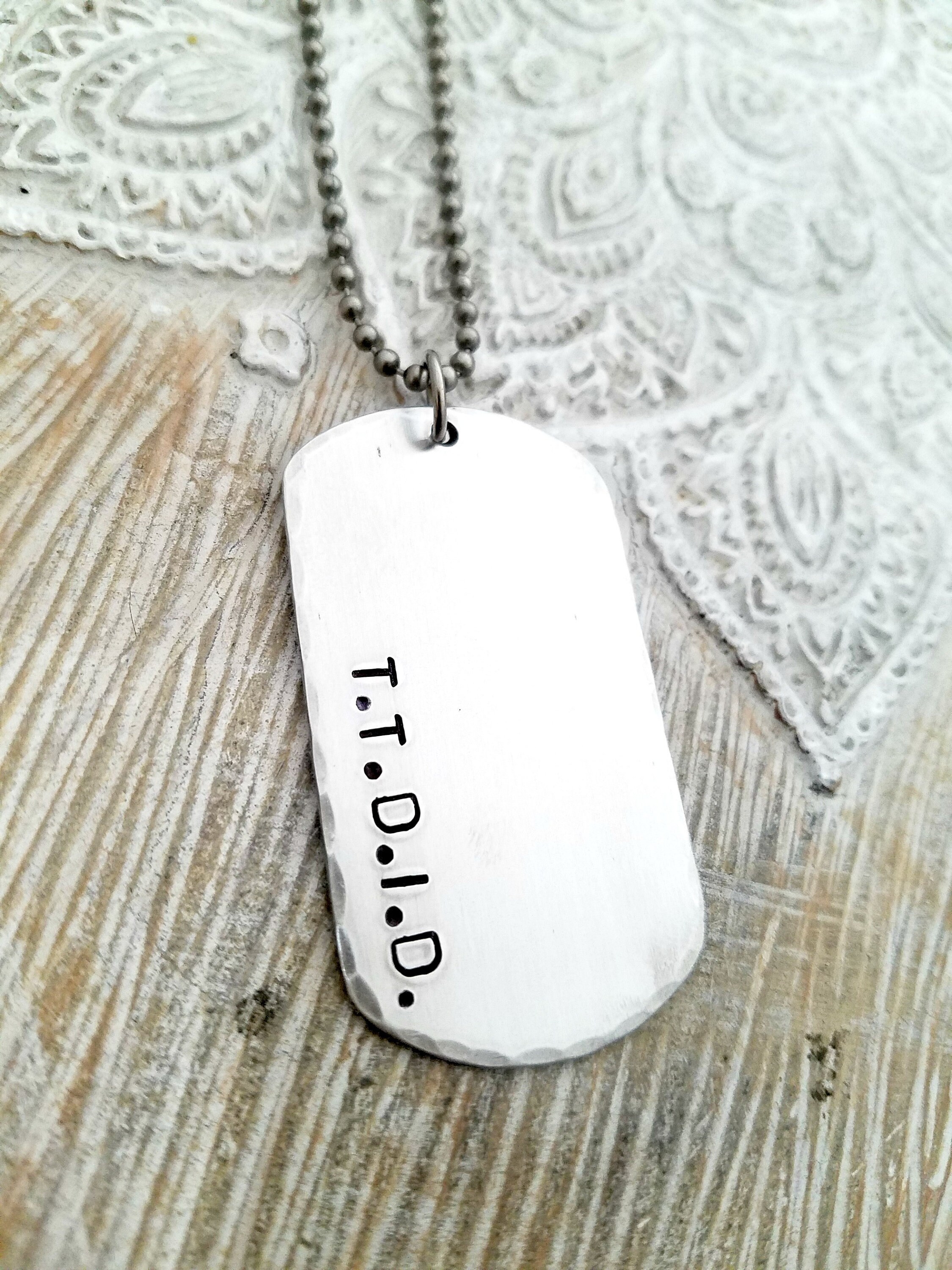 Mens Necklacepersonalized Mens Necklacegift for Guysgift Etsy