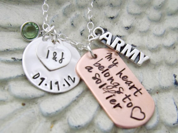 army necklace with my name
