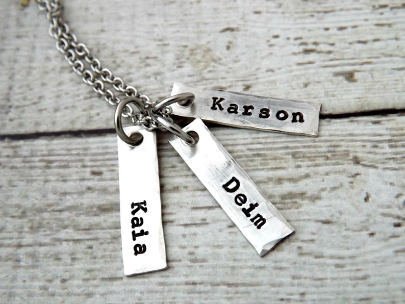 Mens Necklace for Dad Personalized Mens Necklace Gift for Etsy