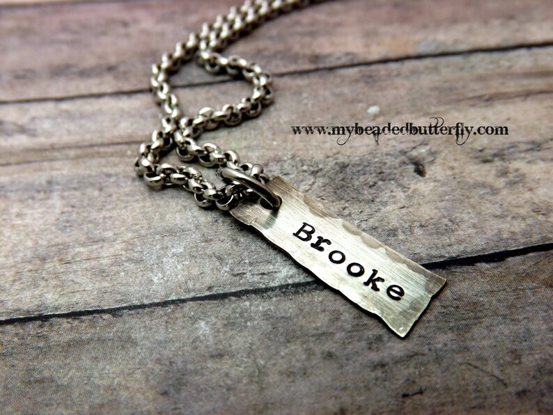 Mens Necklace for Dad Personalized Mens Necklace Gift for Etsy