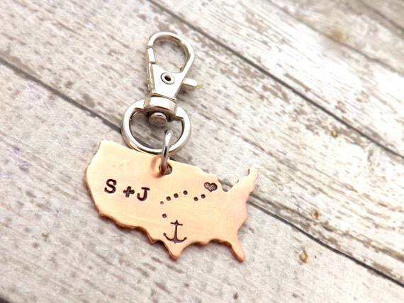 Personalized Keychain-couples Keychain-girlfriend Gift-deployment