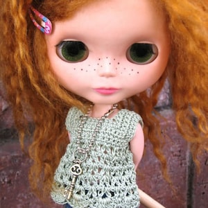 Blythe square neck babydoll top crochet pattern