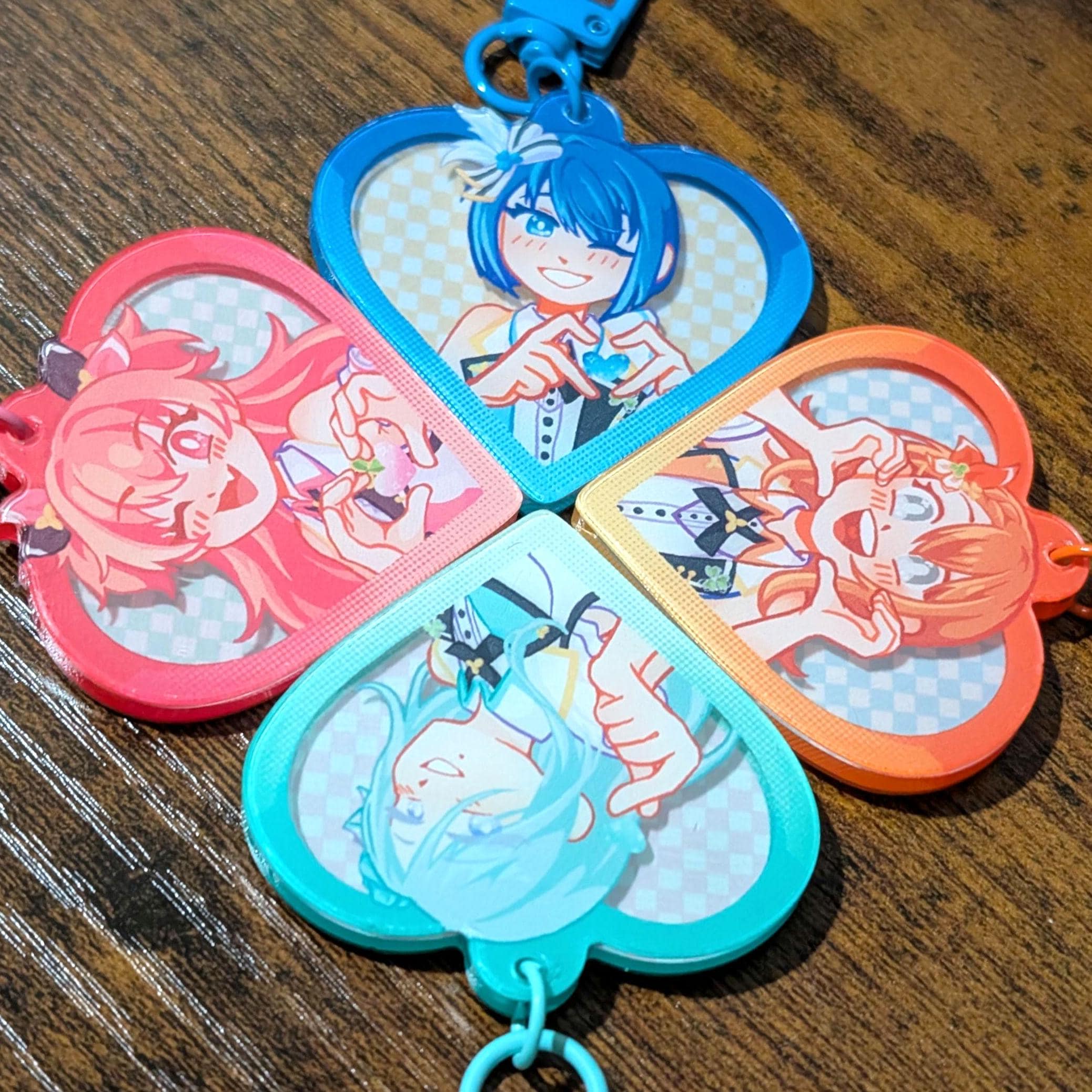 PJSK: MMJ Double-sided 3D Foreground Acrylic Keychain - Etsy