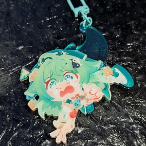 HSR: Dangling Huohuo acrylic charm with rotating Tail