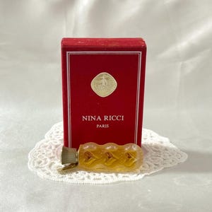 Nina Ricci Farouche Sealed | NOS/Rare | Lalique Flacon | Parfum Extrait | c1973 | Nina Ricci | 0.35 oz or 10 ml