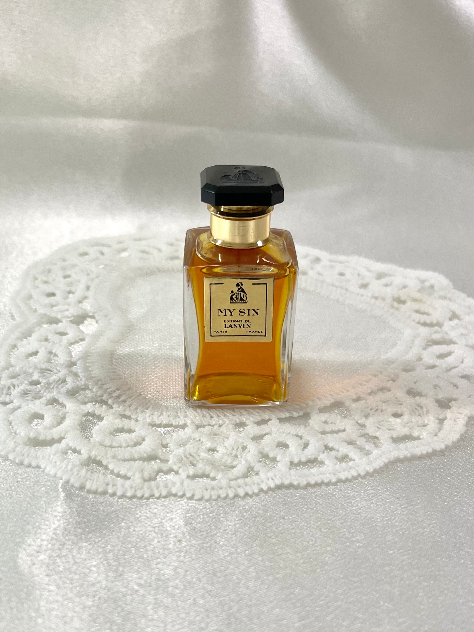 未使用　希少　ヴィンテージ香水　LANVIN MY SIN ランバンマイシン 未使用 ビンテージ 香水 LANVIN ランバン my sin extrait