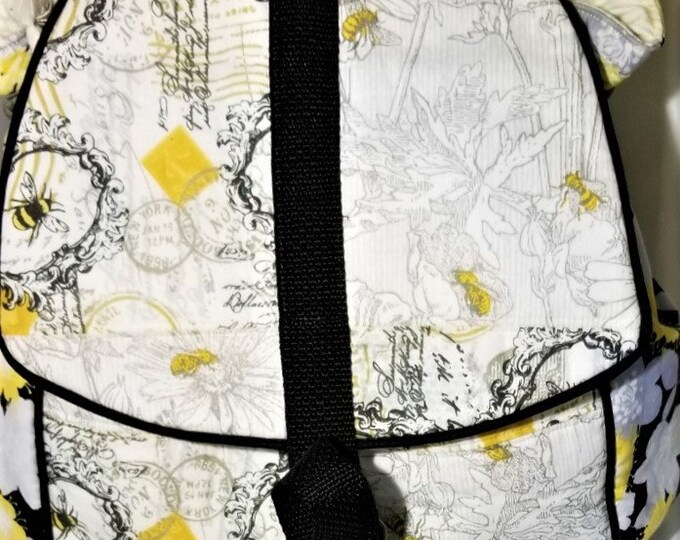 Flight of the Honey Bee Backpack Etsy