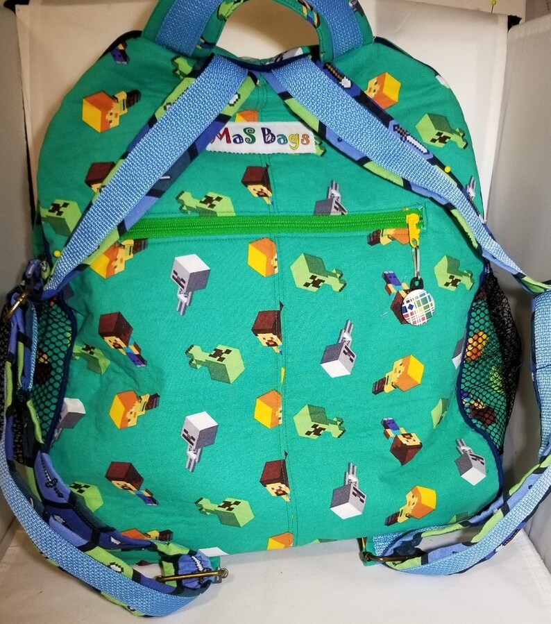 Minecraft Minecraft Backpack/Lunch Bag Combo Etsy