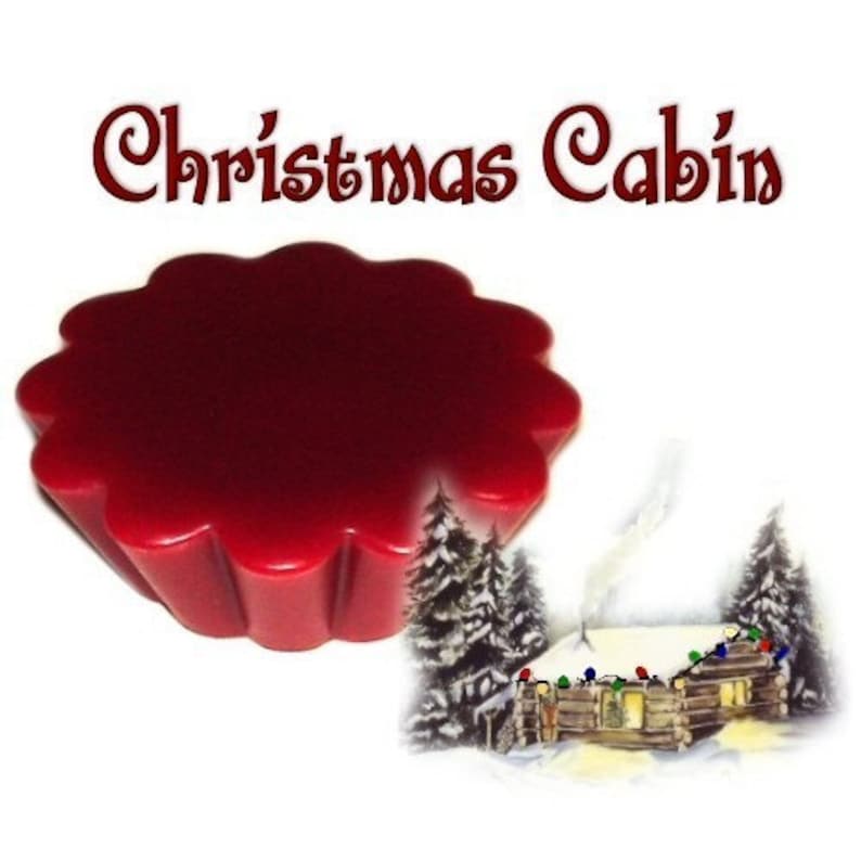 4 Christmas Cabin Tarts Wickless Candle Melts Spicy Scent
