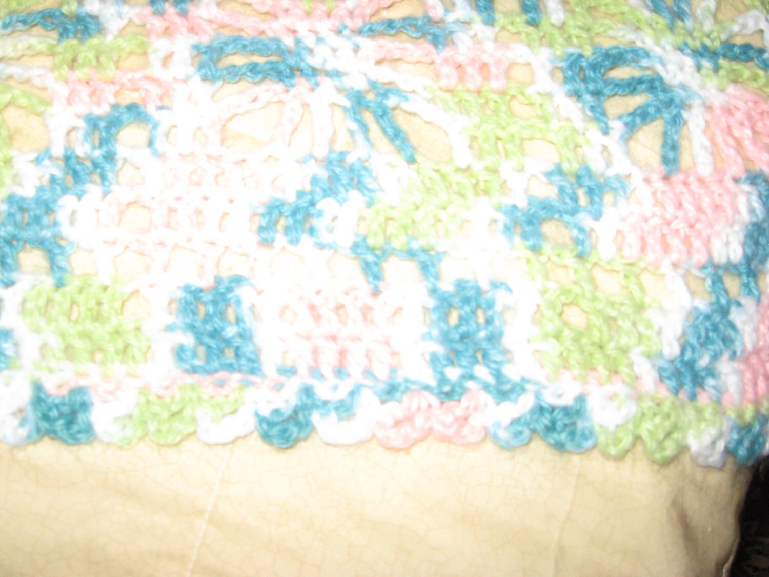Baby Blanket Crocheted in Spider  Pattern Multicolor or Etsy