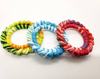 Strong Ferret and Cat Toys, Recycled Rings Toy, Gift for Ferrets and Cats