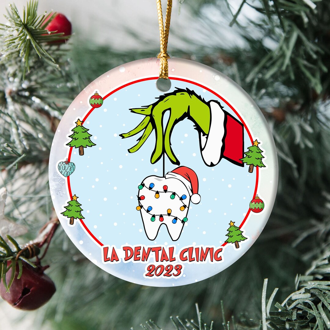 Dentist Christmas Ornament Funny Christmas Ornament 2023 Etsy