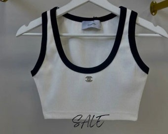 Women’s Basic White Cotton Tank Top