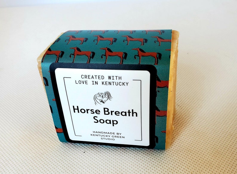 Horse Breath Soap, Horse Gifts for Women, Equine Gifts for Men, Handmade image 3