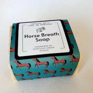 Horse Breath Soap, Horse Gifts for Women, Equine Gifts for Men, Handmade