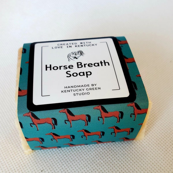 Horse Breath Soap, Horse Gifts for Women, Equine Gifts for Men, Handmade