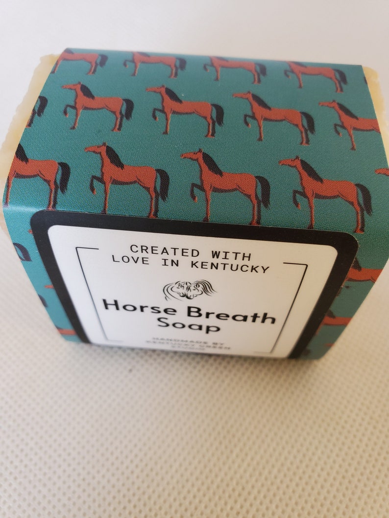 Horse Breath Soap, Horse Gifts for Women, Equine Gifts for Men, Handmade image 4