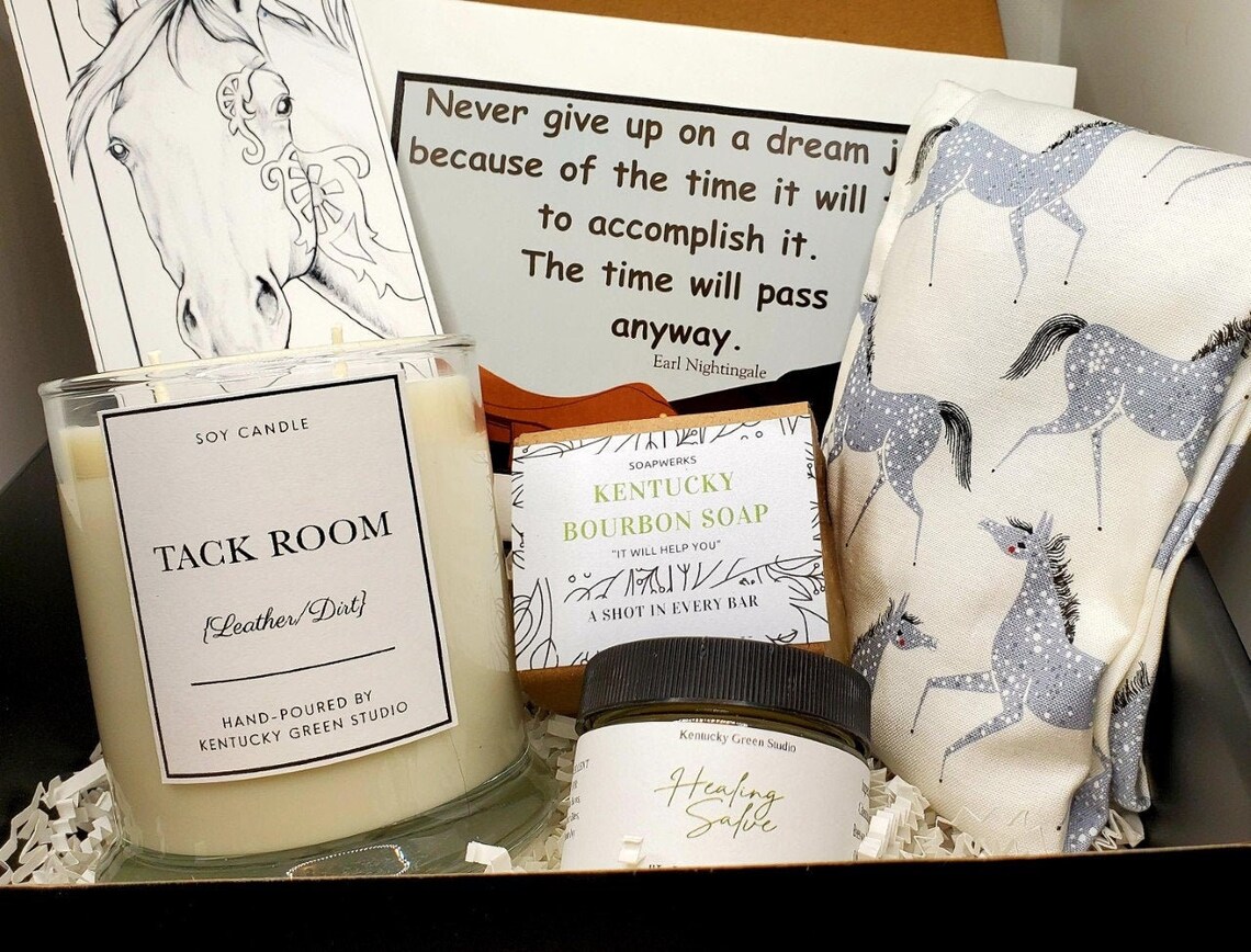 Equestrian Gift Box Horse Gifts for Women Horse Lover Gift Etsy