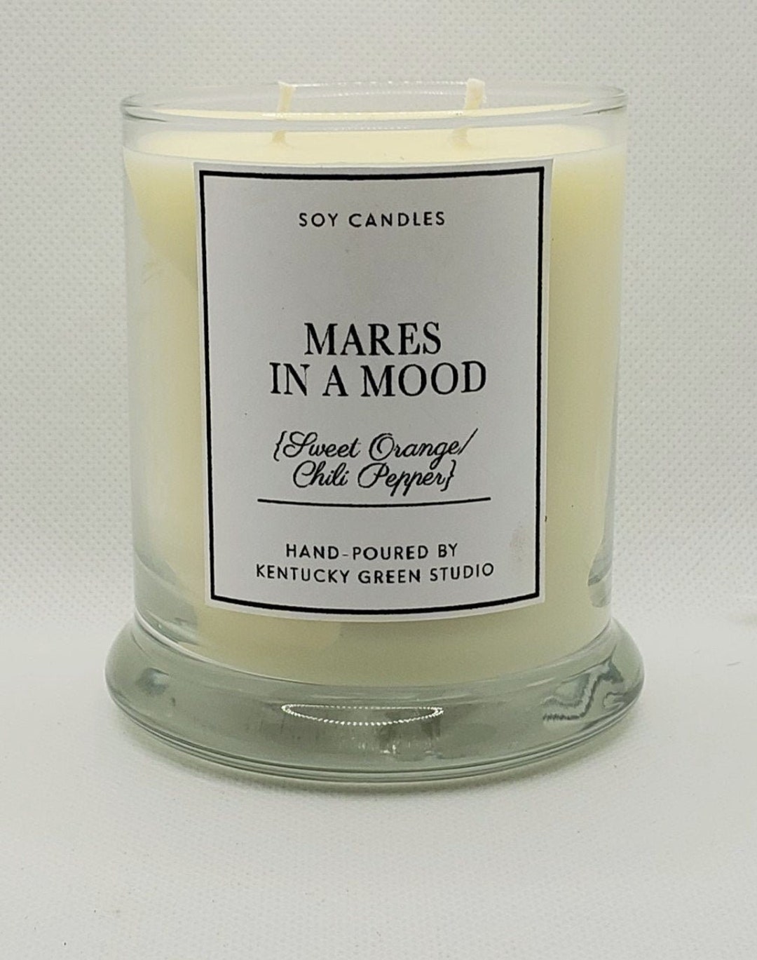 Mares in a Mood Soy Wax Candle Gift for Riders Instructors Horse Lovers ...