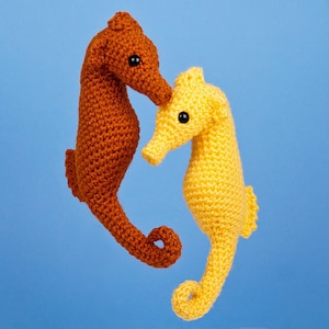 Seahorse amigurumi CROCHET PATTERN digital PDF file download