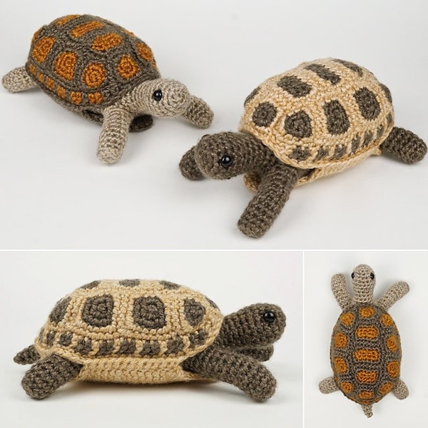 Tortoise amigurumi CROCHET PATTERN digital PDF file download