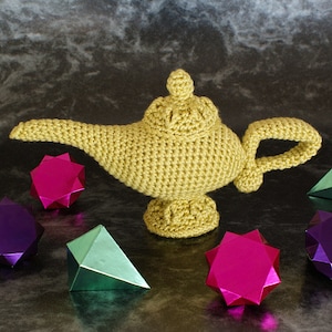 Magic Lamp CROCHET PATTERN digital PDF file download