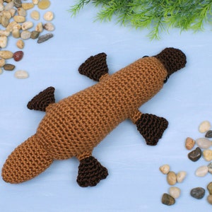 Platypus amigurumi CROCHET PATTERN digital PDF file download image 4