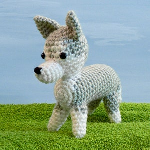 AmiDogs Husky amigurumi dog CROCHET PATTERN digital PDF file download